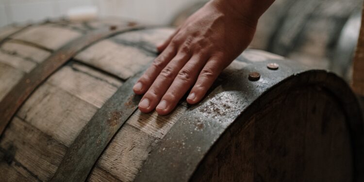 La conception d’un tonneau de vin Bourguignon